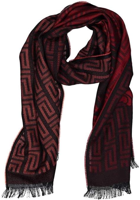 red versace scarf|versace scarf for sale.